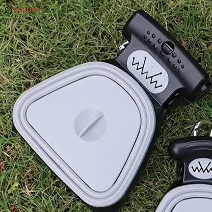 SCOOPA Travel-Ready Pooper Scooper That Clips To Your Leash, Holds Waste Bags And Keeps Hands 100% Clean On Every Walk.