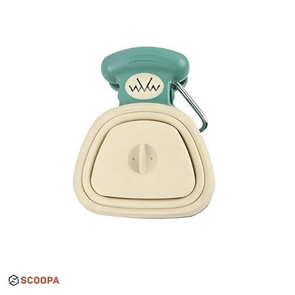 SCOOPA Travel-Ready Pooper Scooper That Clips To Your Leash, Holds Waste Bags And Keeps Hands 100% Clean On Every Walk.